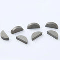 DIN6888 Stainless 304 DIN 6888 Moon Round Woodruff Key Pin Carbon Steel Alloy Half Moon Woodruff Keys