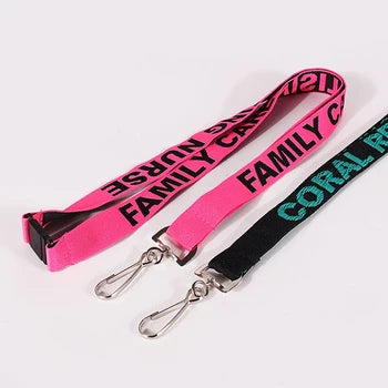 Cheap Custom Polyester Woven Laynards for Keys