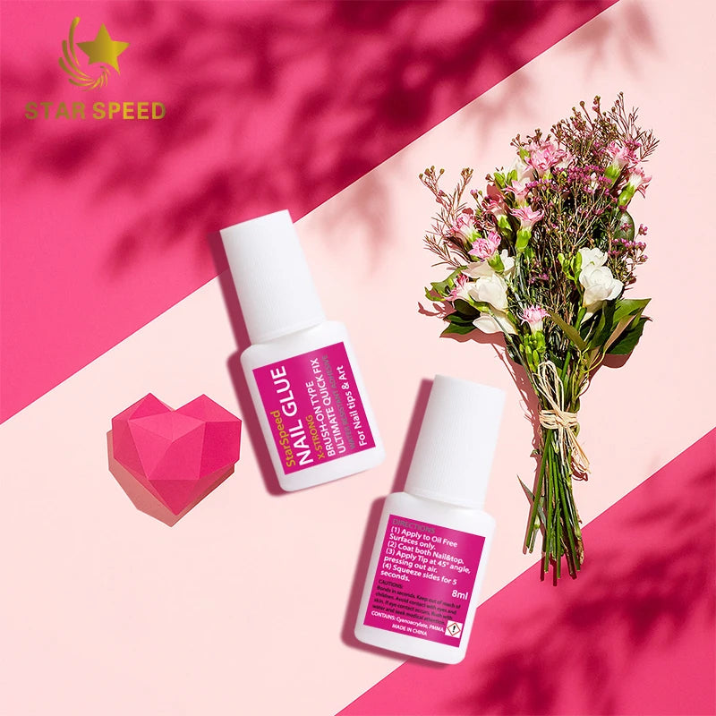 Ready to Ship 8ml Nail Glue for Acrylic Nails Gel Nail Glue