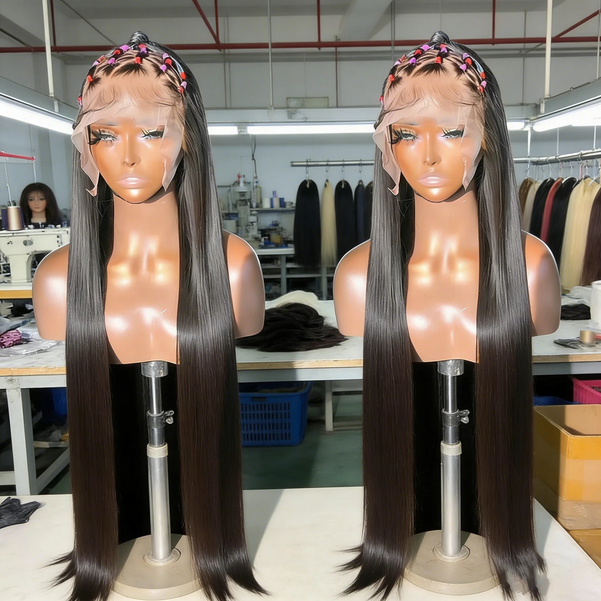 Vendor Wigs Human Hair Lace Front Swiss Hd Transparent Lace 360 Frontal Closure Wig Brazilian Virgin Hair Straight Full Lace Wig