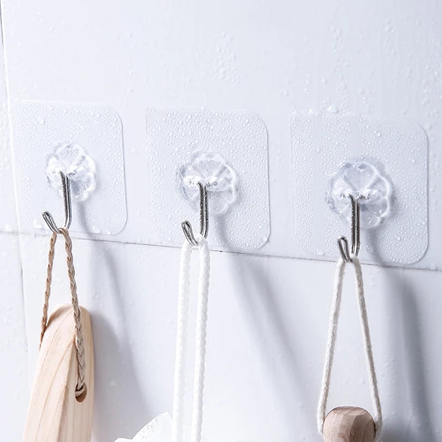 SHIMOYAMA Adhesive Wall Hook  Factory Sell Cheap Price Magic Silicone Flexible No Nail Wall Hooks