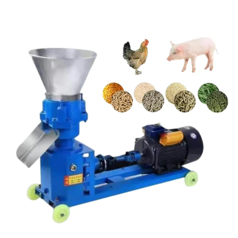 Home Use Small Animal Food Processing Machine Feed Pellet Chicken Food Making Manual Feed Pellet Machine Price