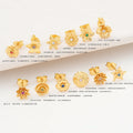 European and American Simple Style December Flower Earrings Silver Jewelry for Anniversary Birthday Gift