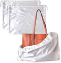 Custom Logo Drawstring Gift Bags New Dust-Free Silk Satin Cloth Screen Printing Promotion for Wig Industrial Use