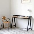 Nordic Modern Minimalist Design Computer Black Work Station Study Table Student Writing Desk