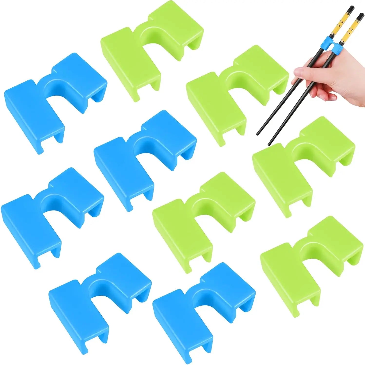 Chopsticks Helpers for Beginners Adult Children Training Tool Wholesale Silicone Reusable Practice Learning