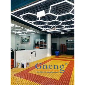 ZT1088 the New Hive and Hexagonal LED Light for the Car Polishing and clear Paint protection Wrap at Auto Repair Shop
