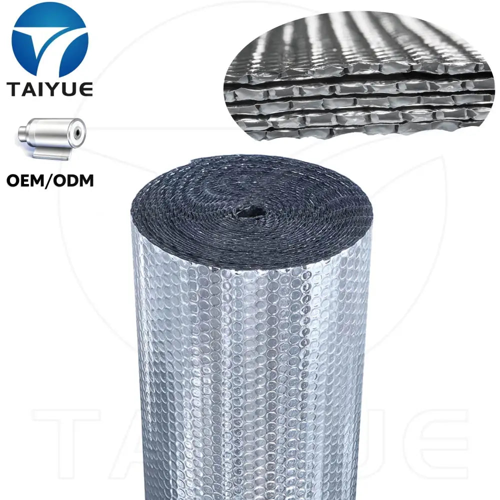Modern Reflective High R-Value Aluminum Bubble Foil Insulation Roll Thermal Insulation Radiant Barrier Building Material with CE