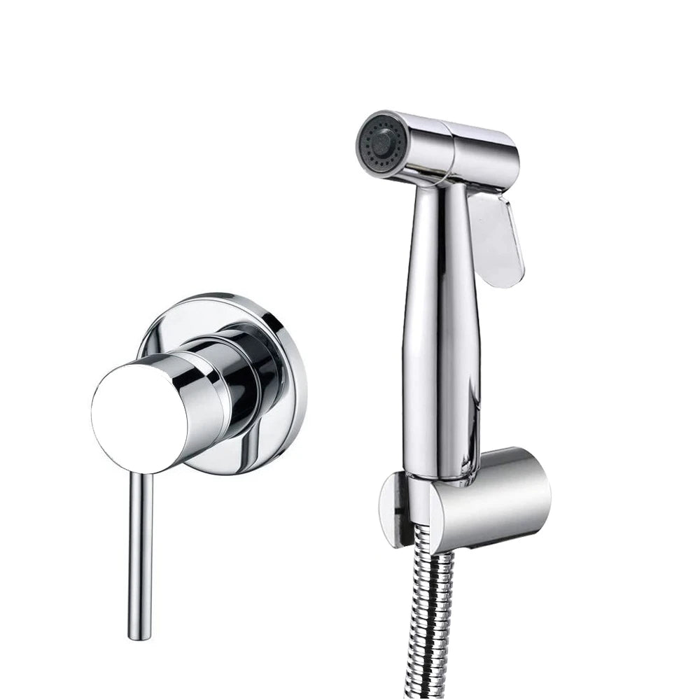 Hot and Cold Mixer Muslim Shower Toilet Bidet Set Baby Diaper Sprayer