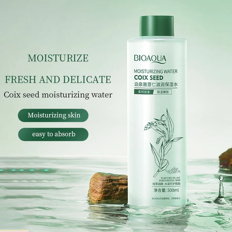 Private Label BIOAQUA Beauty Products Coix Seed Face Skin Toner for Facial
