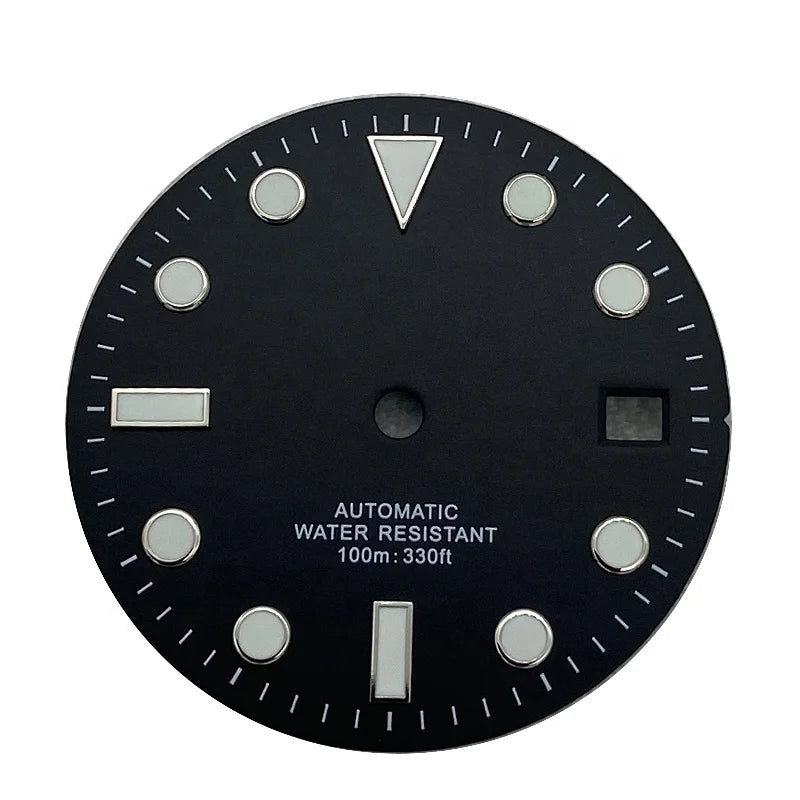 Designer Automatic Watches Accessories Watch Dial 28.5mm C3 Luminescence Fit Miyota8215 Movement