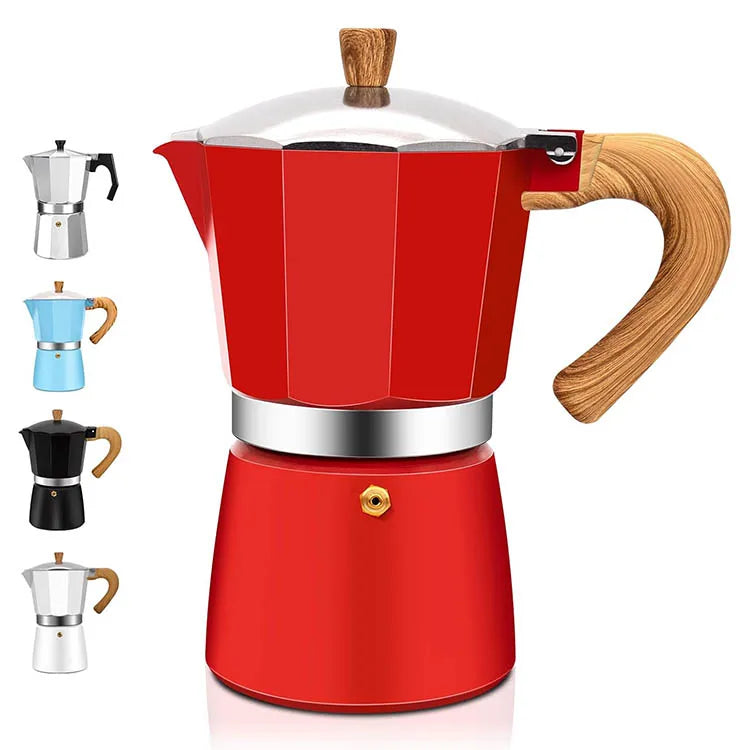 Brewer Good Quality Brew Tasting Italian Espresso Metal Moka Pot