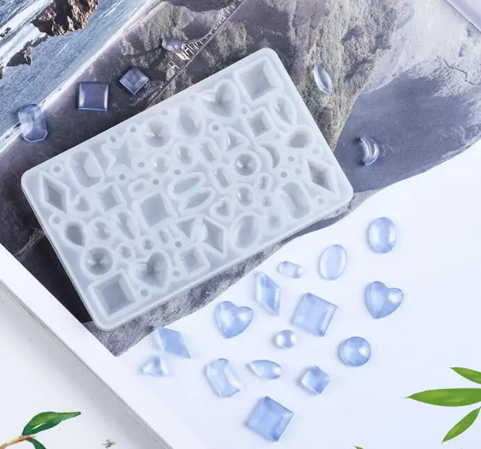 10118 Diamond Jewelry Mold Pendant Gem Silicone Mold