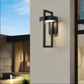 Modern and Fashionable Design IP65 Waterproof Stainless Steel Outdoor Wall Lamp Black Wall Lamp Garden Park Porch Wall Lamp
