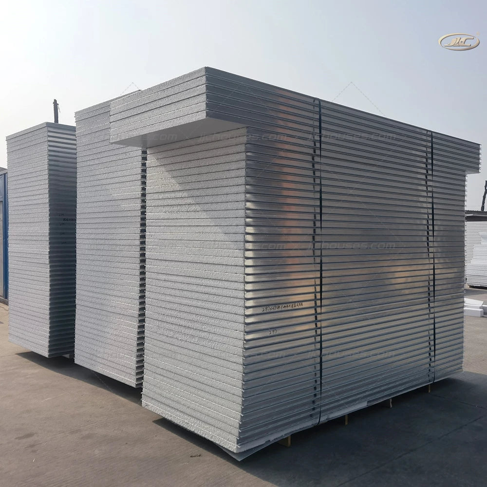 China Vip Exterior Decorative Buildings Design Walls and Roofs Eps Polyurethane Foam 50 mm Kingspan Sandwich Panel Bulgaria
