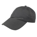 EMF-Proof Sporty Cap-Silver Tech Blocks EMF WiFi 5G Phones Bluetooth Faraday Hat Soft Breathable Adjustable Unisex Black