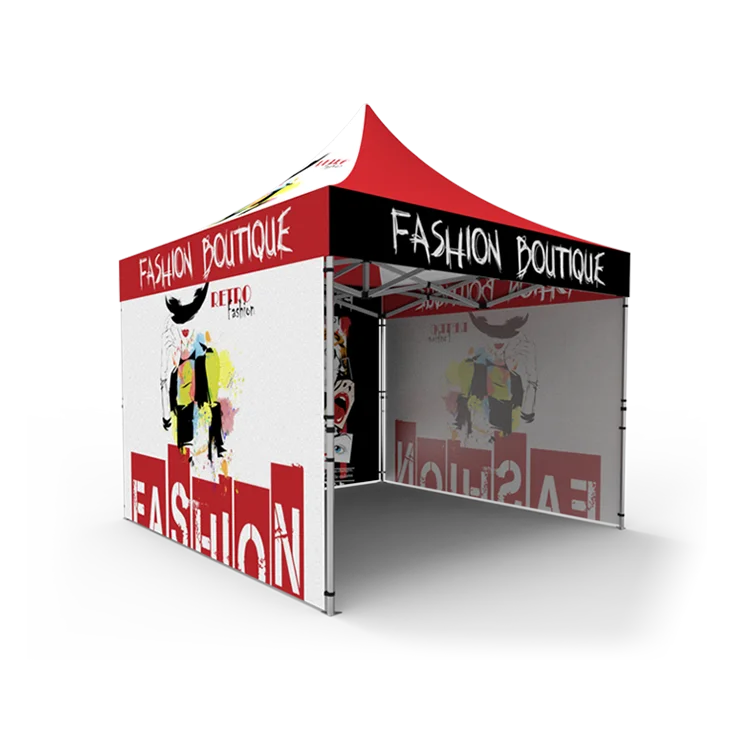 Factory Custom Size Premium Outdoor Tents 300D/600D Oxford Fabric Aluminum Frame Portable UV Resistance Waterproof Motor Racing
