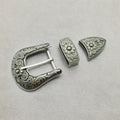 Factory Price Fashion Classical 38mm Inner Width 3 Piece Belt Buckles 2024 New Design Hot Sale Buckle