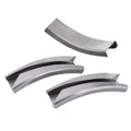 Stainless Steel Silicone Bracelets Findings Cheap Accessory Connectors for Making Elegant Jewelry