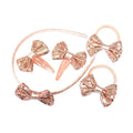 Hot Sale Cute Hair Kits Set Butterfly Bow Hair Band Hair Clip for Girl Kids