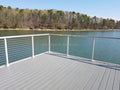 Reilbu Fast Delivery Time Easy to Maintenance Silver Stainless Steel Balustrade for Stair Deck