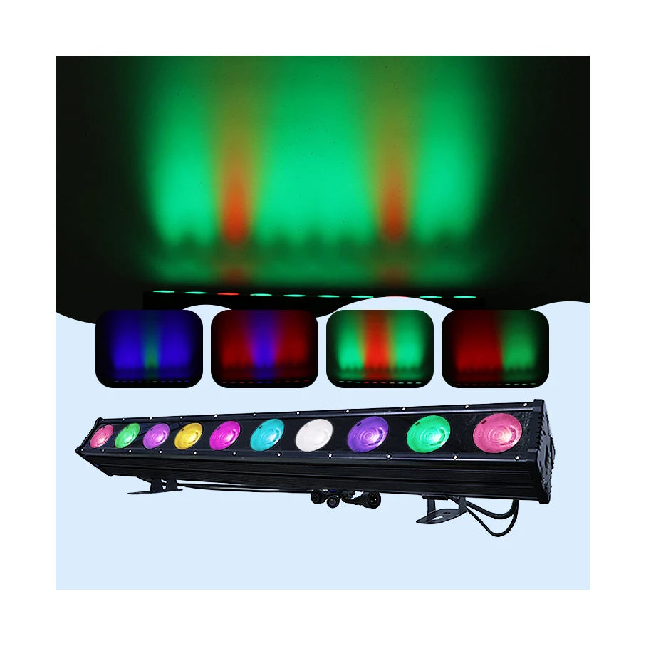 Outdoor Ip65 Dmx 512 Control Bar City Wall Washer Led Light Changes Colors for Stage Washing