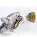 Eco-Friendly Luxury Rotatable Catnip Ball Snack Wall Lick Interactive Chew Toy for Cats