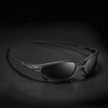 New Fashion Windproof Bicycle Riding Glasses Outdoor Sports Sunglasses with Polarized Tac Lenses and PC Frame