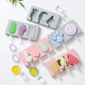Funny DIY Ice Pop Food Grade Silicone Ice Cream Cake Mold Eco-Friendly Homemade Popsicle Mold 18.5x9.5cm