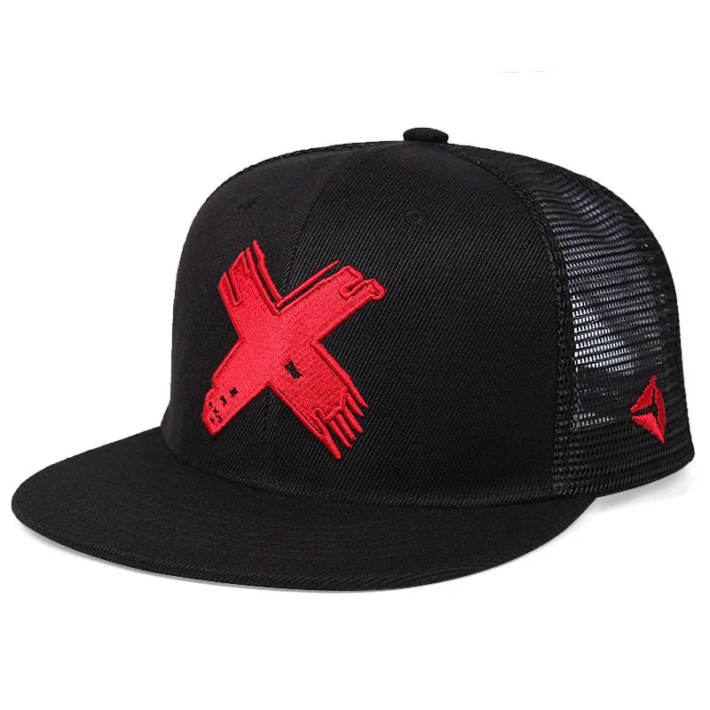 2021 New Releases Custom Embroidery Logo Flat Brim Baseball Snapback Cap