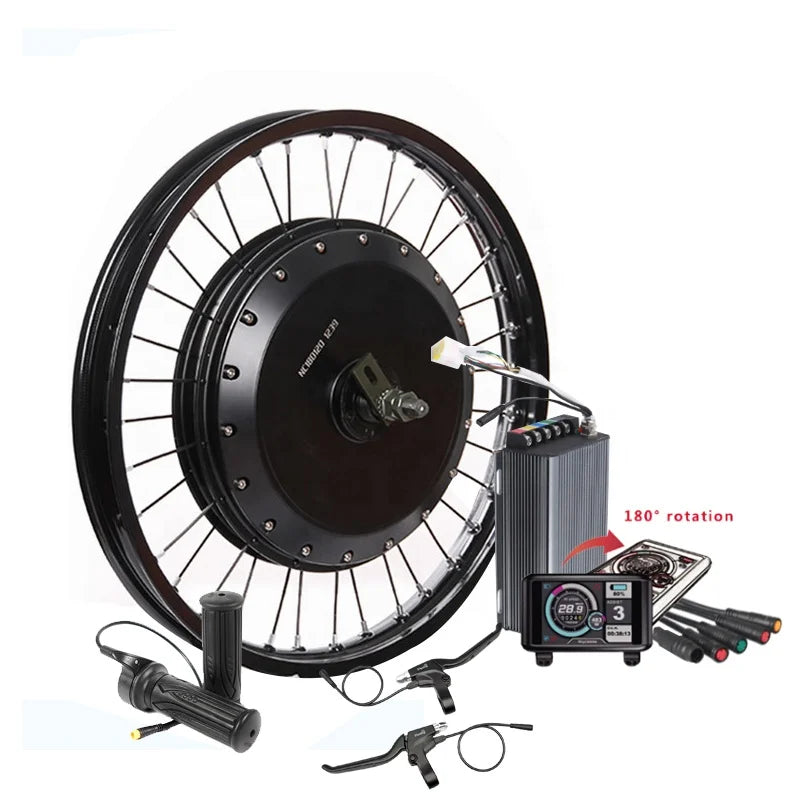 High Power Qs273 Motor Electric Bike Kits 3000w 5000w 8000w Electric Bike Bicycle Conversion Kit for Sale