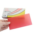 Thickness 1.3mm Red Wax Sheets Jewellery Model Casting Dental Material Modeling Technician Wax Sheet Base Plate Wax for Dentures