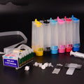 Ocbestjet 6-Color Empty CISS Set T5591-T5596 Compatible for Epson RX700 Printer