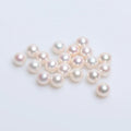 Hot Sale White pink Purple Natural Freshwater Pearl Round Loose Pearls Pearl Necklace Earrings