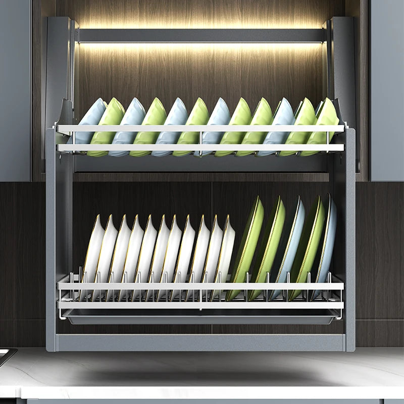 Hot Selling Cabinet Lift Smart Sensing Lift up Cabinet Voice Control Cabinet Lifter Pull-out Basket Hardware