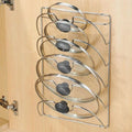 2020 New Multifunction MOM'S HAND Kitchen Tool 5 Layer Anti-fall Metal Drying Pan Pot Rack Cover Lid Rest Stand Spoon Holder