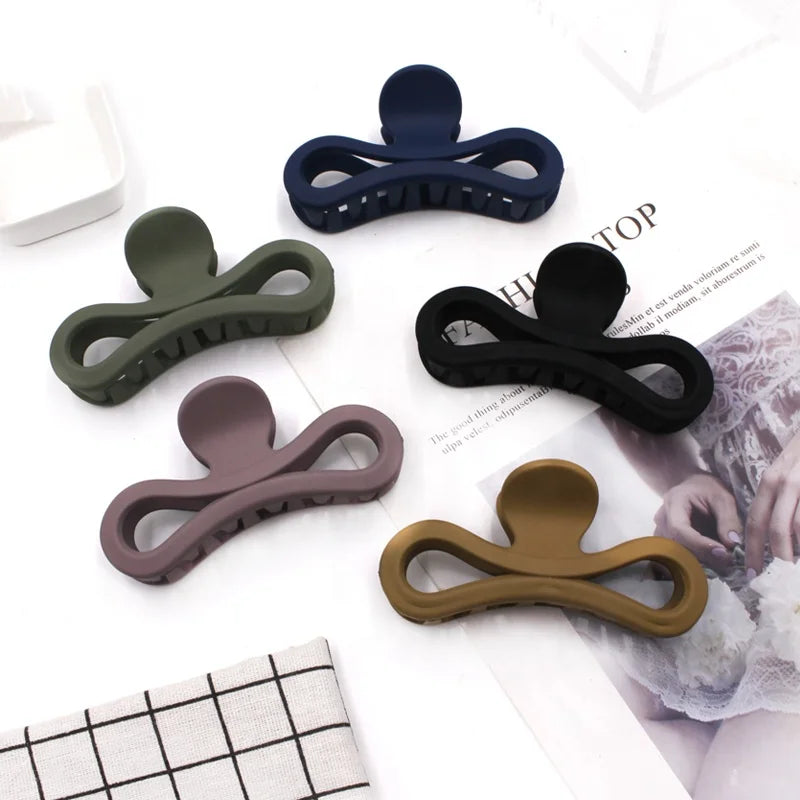 Japan Style Vintage Fancy Hair Claws 11cm Handmade Eco-Friendly Korean Hair Decoration for Elegant Ladies