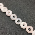 DIY 4mm carved flower rose quartz loose beads