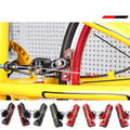 MUQZI Road Bike Brake Shoes Pads Folding Bicycle C-brake Caliper Braking Shoes Holder Extender for Aluminum Alloy & Carbon Wheel