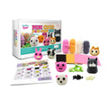 BIG BANG SCIENCE Unique Plush Characters for Home Play DIY Pompom Pets Arts and Crafts Kit for Girls Mini Cute Pompom Pet Create
