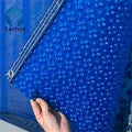 Blue Quadruple Bubble Solar Pool Cover Hot Tub Blanket for In-Ground Above-Ground Swimming Pools Both Sides