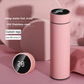 Smart LED Insulated Flask Stainless Steel Temperature Display Water Bottle with Tea Strainer for Coffee and Tea Travel Cup