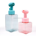 Empty 250ml 450ml Pink Blue PETG  Plastic Foam Pump Bottle for Facial Cleanser Hand Soap