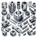Custom 3D Metal Machining Service OEM Manufacturer's Prototype Steel Aluminum CNC Milling Custom Part Machine Manufacturing