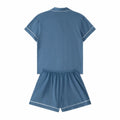 FUNG 6056 Wholesale Women's 2-Piece Thermal Knitted Summer Loungewear Pyjama Set 100% Cotton Pajamas
