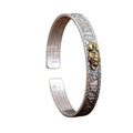 Men Feng Shui Amulet Wealth Lucky Open Adjustable Pixiu Bracelet Traditional Culture Unisex Buddhist Cloud Pixiu Bracelet