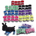 Spring and Summer Soft Breathable Mesh Dog Shoes Safe Reflective Stripe Puppy Rain Shoes Walking Running Waterproof Dog Shoes