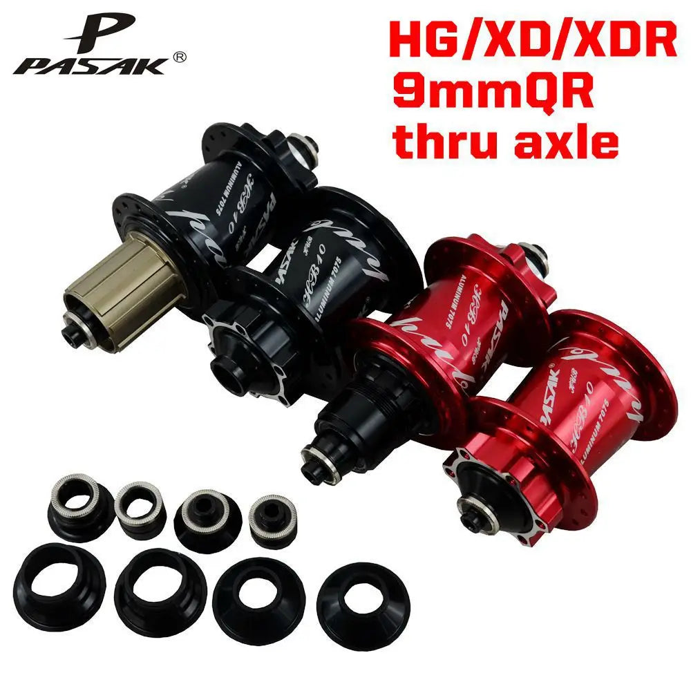 MTB Mountain Bike Wheels 6 PAWS DH AM 32-Hole Spoke 15mm 20mm 12mm Straight Shaft Rear and Front 9mm QR Alloy Bicycle Hubs