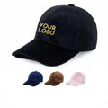 Fashion Cheap Winter Men Custom Embroidered Dad Hat  Velvet Baseball Cap