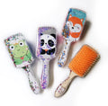 Customized Wholesale Paddle Hair Brush ABS Cartoon Hair Extensions Brush Cushion Paddle Hair Brush